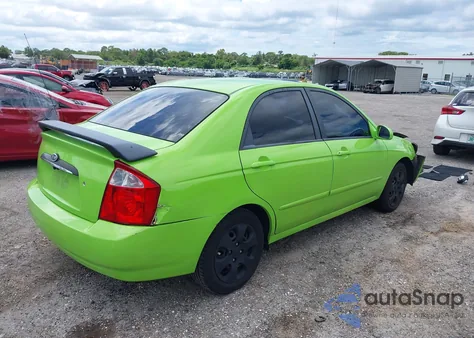 2005 Kia Spectra Ex/Lx/Sx z USA, uszkodzony, nr VIN KNAFE121955090182